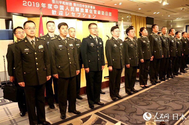 2019年度中國人民解放軍校級軍官代表團成員。