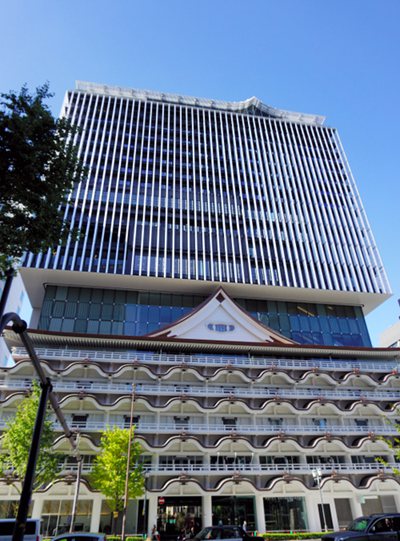 大阪新歌舞伎座旧址变身“可以住的美术馆”（图片来源：朝日新闻网站）