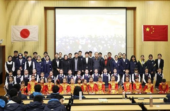 北海市外国语实验学校与日本八代中学举办青少年线上交流活动