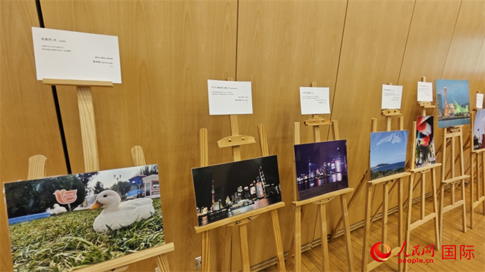 12月3日，頒獎典禮會場展示的作品。人民網記者 趙雯博攝 