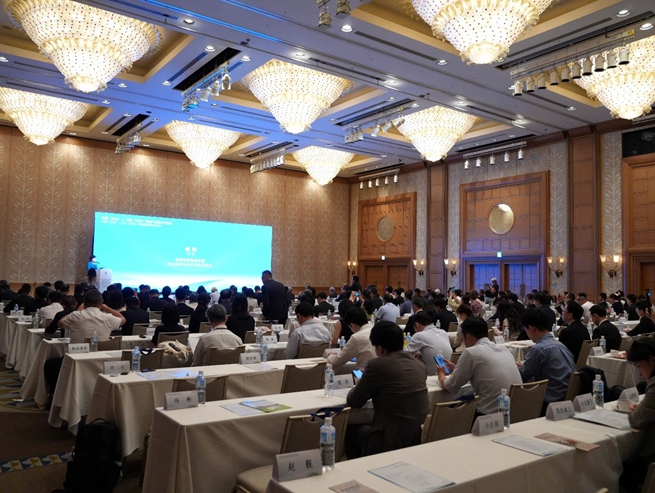 中国（甘肃）—日本（东京）特色产业推介交流会18日在东京举行。人民网 许可摄