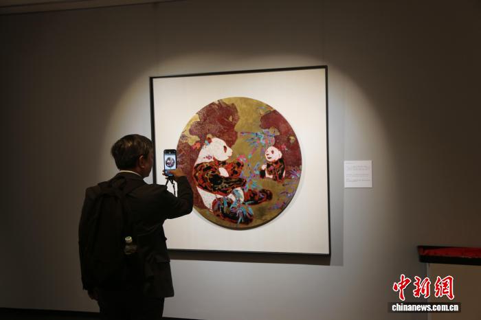 展覽現場。中新網記者 朱晨曦 攝