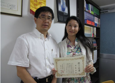 日本日中翻译学院第2期中文书信写作班结业
