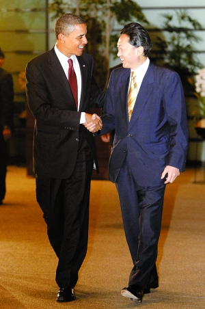 日本首相与美国总统在东京举行会谈