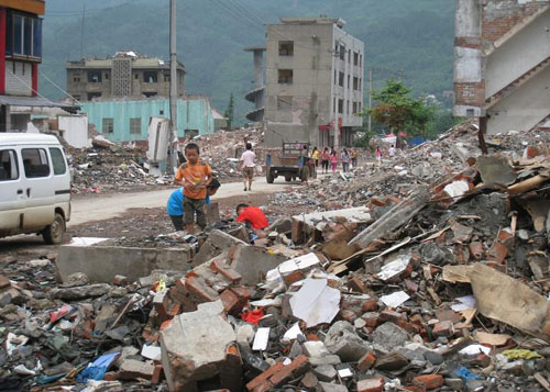 青年海外协力队活动结束后~5.12汶川大地震回