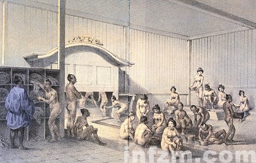 日本古时曾禁止男女混浴