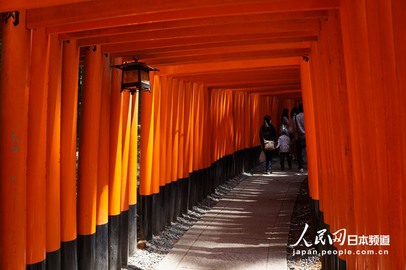 京都伏见稻荷大社 千本鸟居的绝美风景 (7)