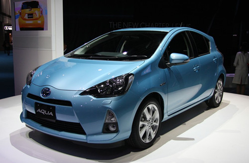 丰田混合动力车AQUA(资料图)